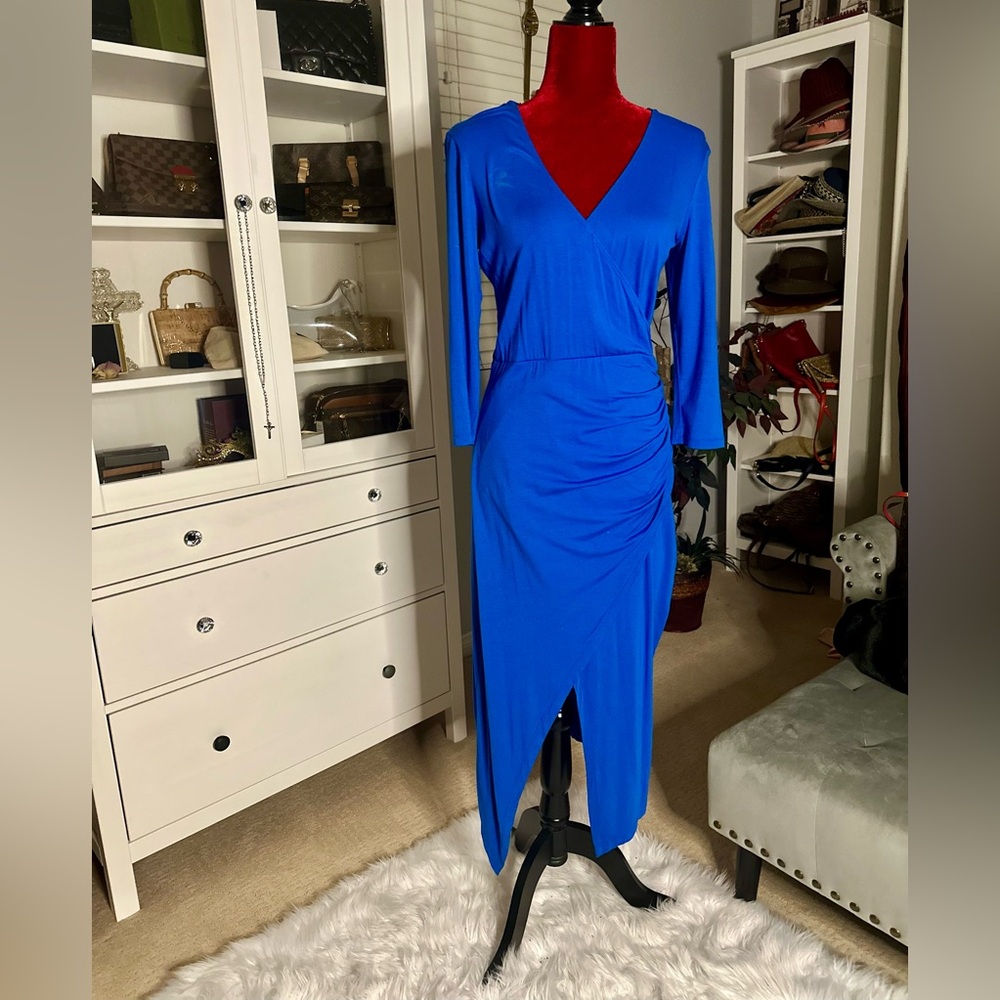Bebe blue dress , medium